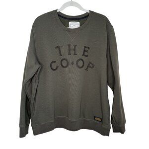 REI Co-Op Olive Green Crewneck Sweatshirt Mens, XL